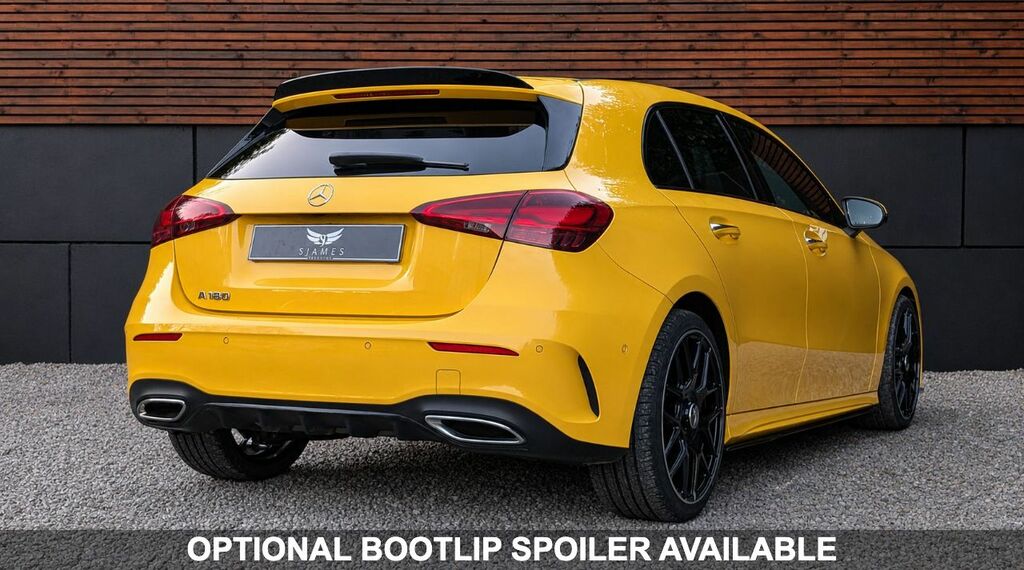 Mercedes-Benz A Class 2023 1.3 A180h Mhev Amg Line Executive Hatchback Yellow #6