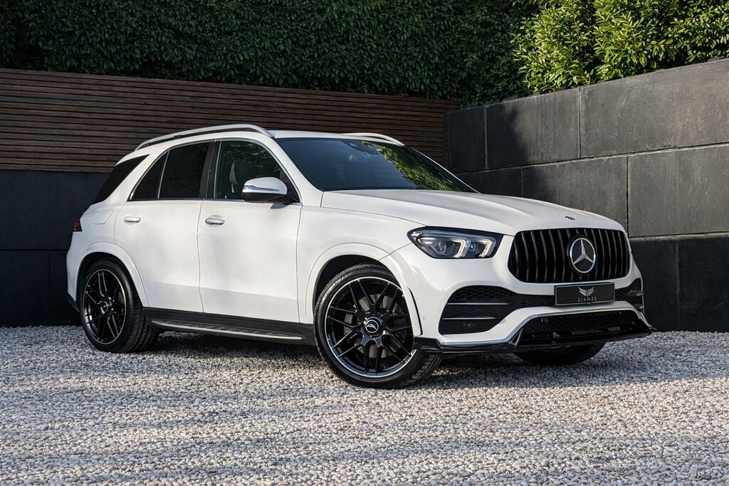 Mercedes-Benz GLE Class 2019 2.0 Gle300d Amg Line Premium Suv White #6