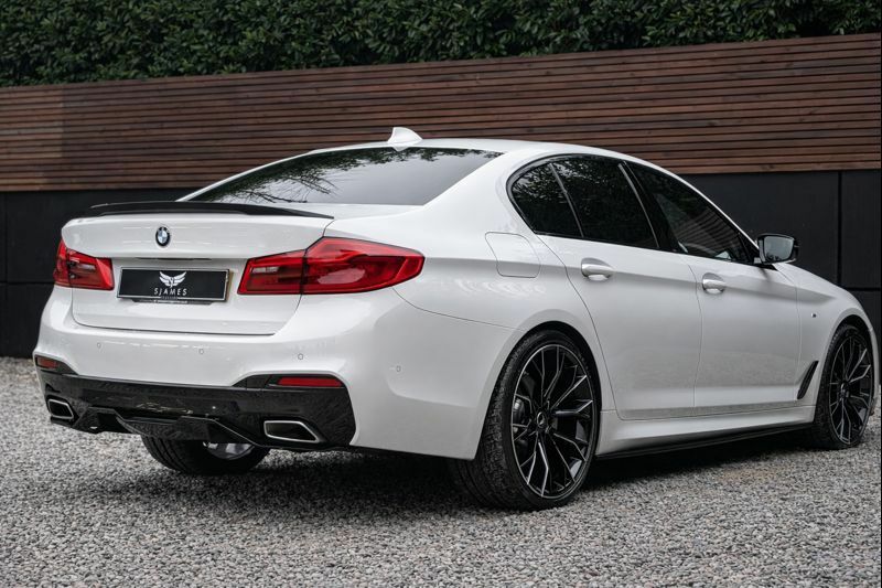 BMW 5 Series 520D Mht M Sport Step Blue #7