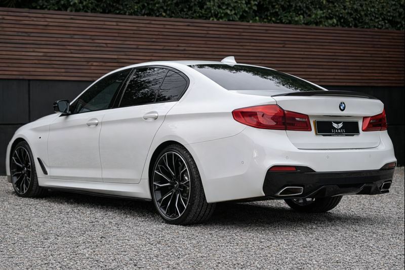 BMW 5 Series 520D Mht M Sport Step Blue #9