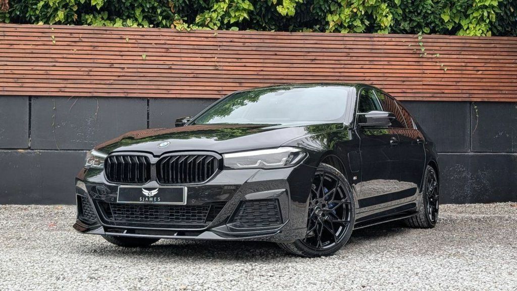 BMW 5 Series 2022 2.0 520D Mht M Sport Saloon Hybrid Black