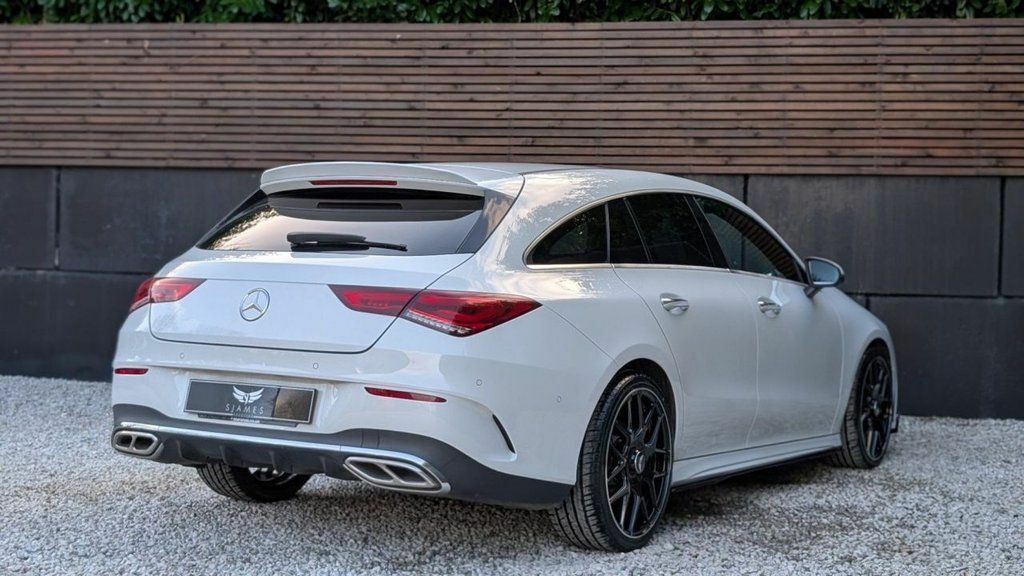 Mercedes-Benz CLA Class 2023 1.3 Cla200 Amg Line Premium 2 Shooting Brak White #6