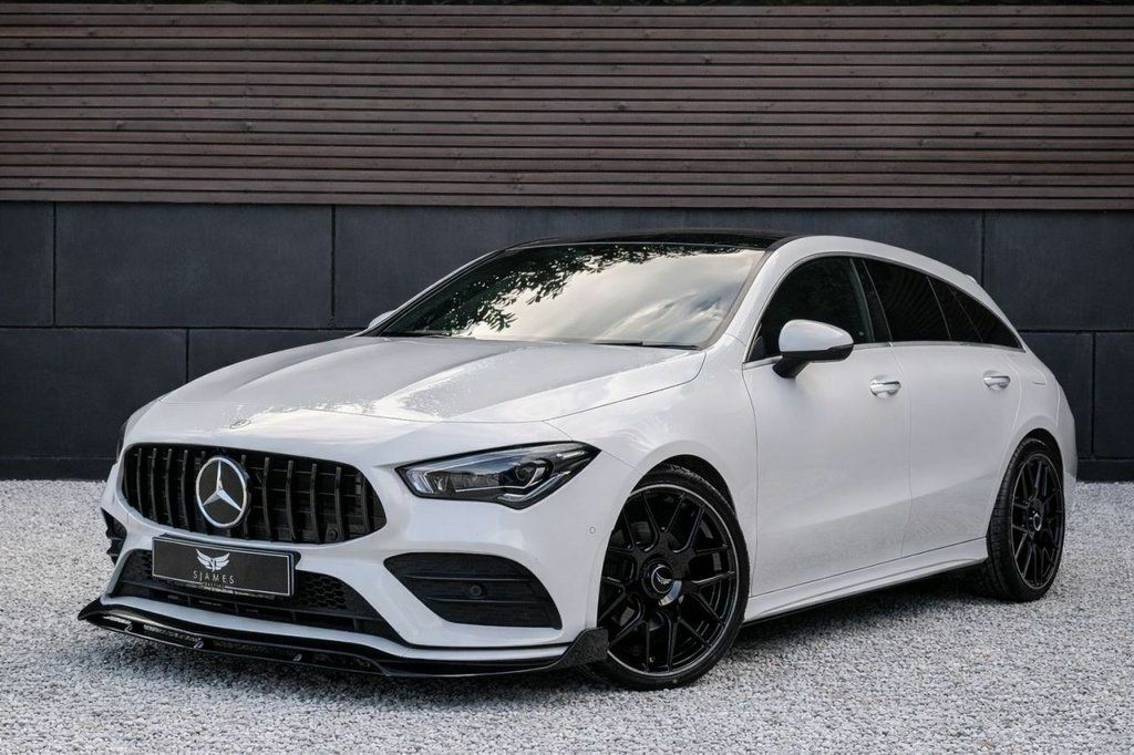 Mercedes-Benz CLA Class 2023 1.3 Cla200 Amg Line Premium 2 Shooting Brak White
