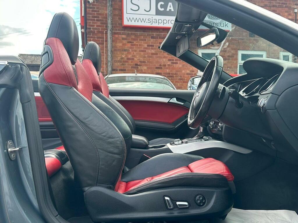 Audi S5 3.0 Tfsi V6 Cabriolet S Tronic Quattro Euro 5 Ss Black #14