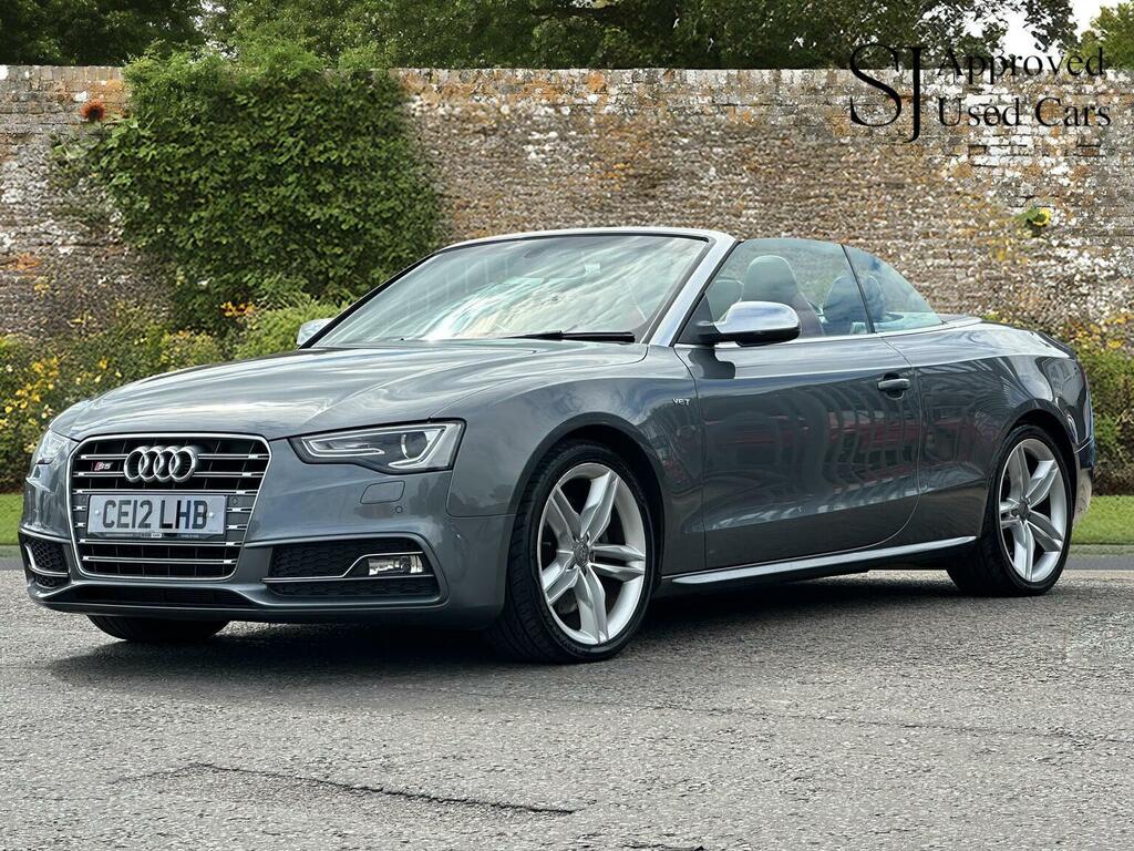 Audi S5 3.0 Tfsi V6 Cabriolet S Tronic Quattro Euro 5 Ss Grey #5