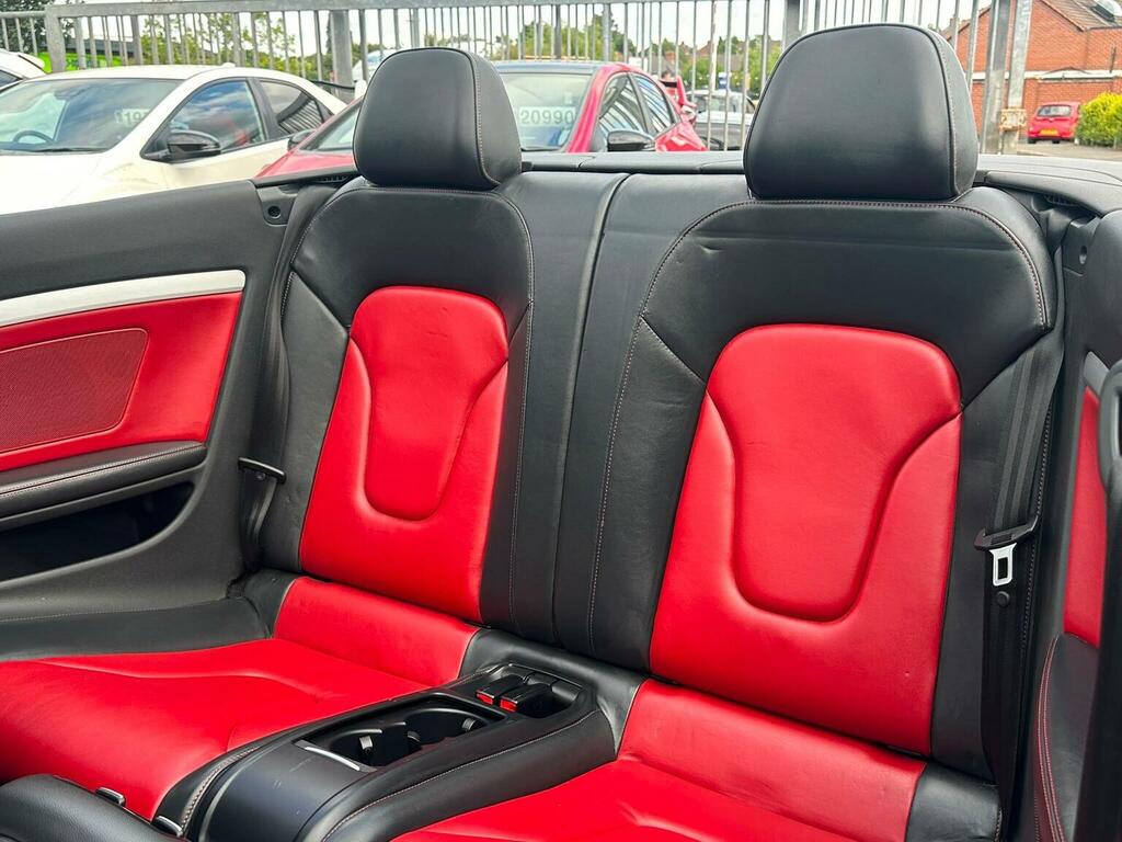 Audi S5 3.0 Tfsi V6 Cabriolet S Tronic Quattro Euro 5 Ss Black #16