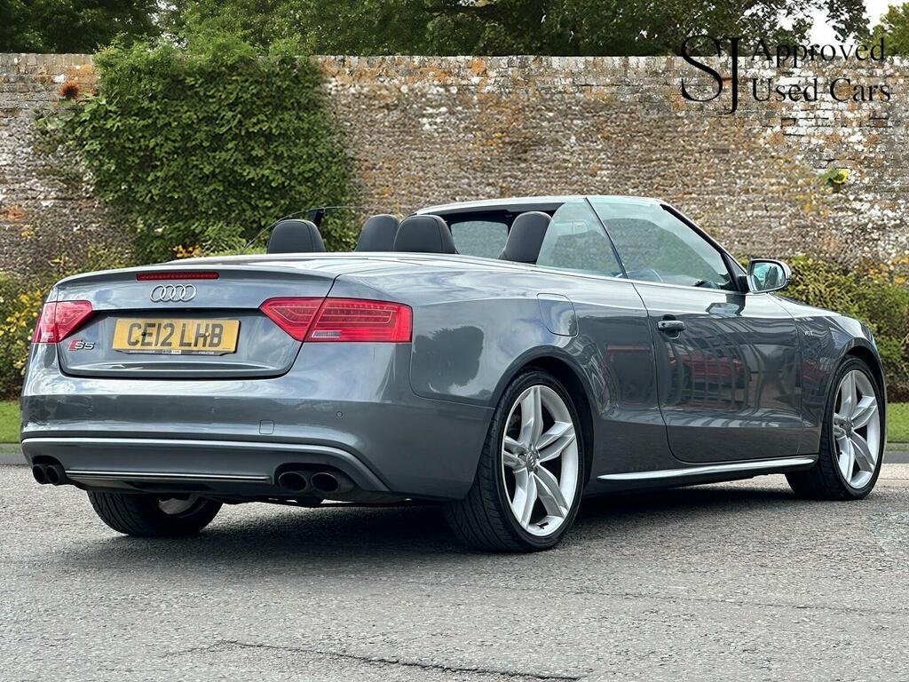 Audi S5 3.0 Tfsi V6 Cabriolet S Tronic Quattro Euro 5 Ss Black #10