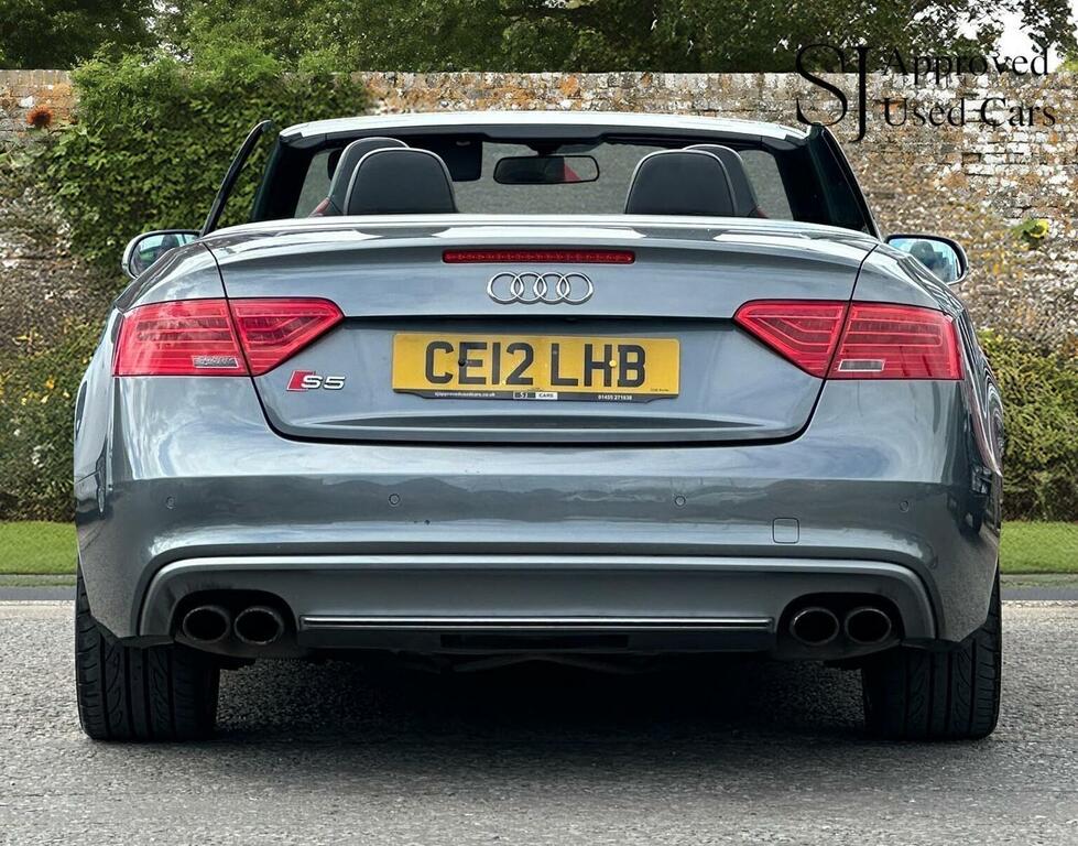 Audi S5 3.0 Tfsi V6 Cabriolet S Tronic Quattro Euro 5 Ss Black #8