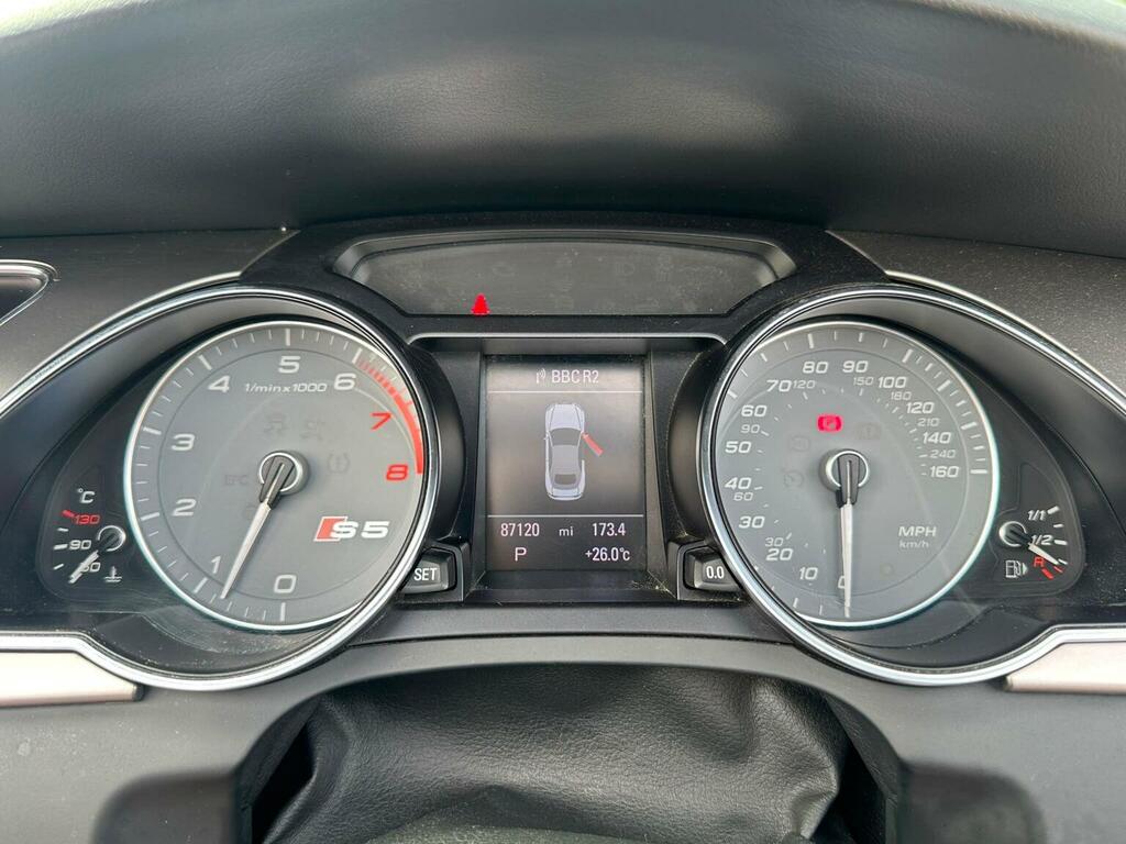 Audi S5 3.0 Tfsi V6 Cabriolet S Tronic Quattro Euro 5 Ss Black #19