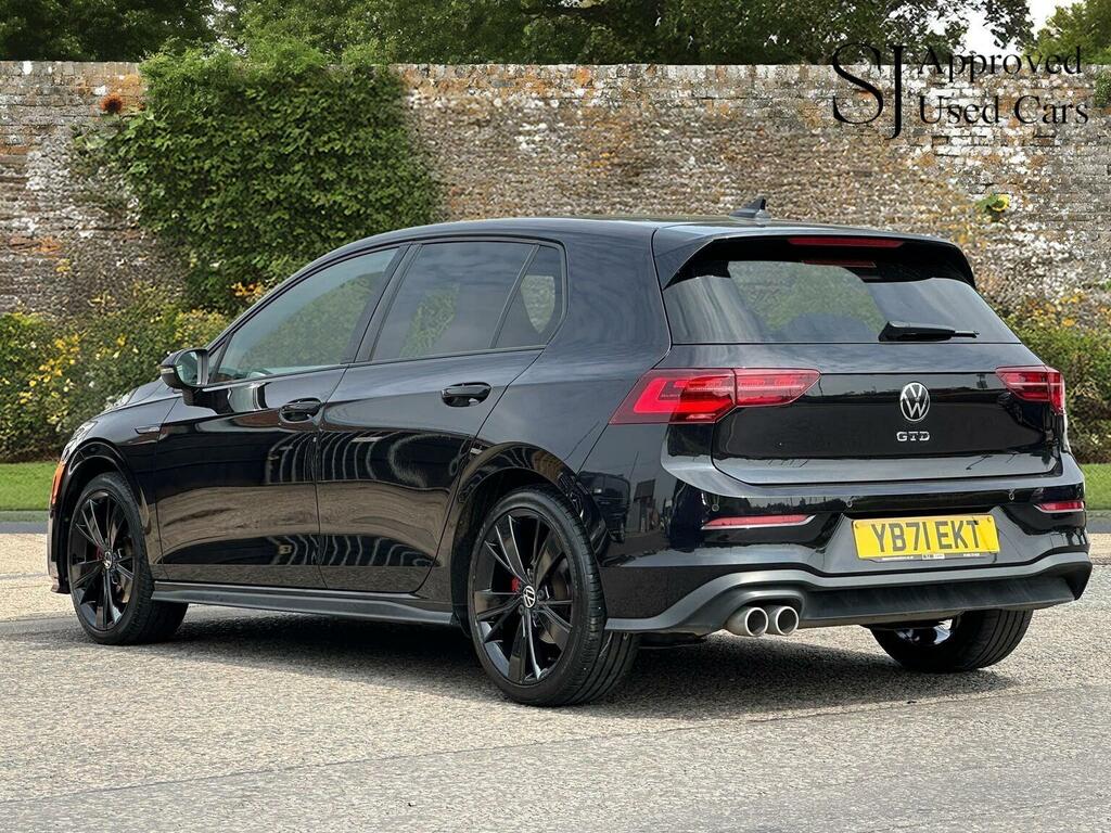 Volkswagen Golf Hatchback 2.0 Tdi Gtd Dsg Euro 6 Ss 20217 YB71EKT Black #6