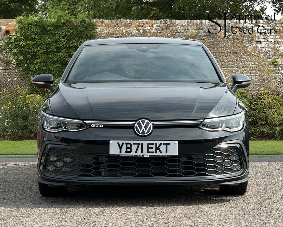 Volkswagen Golf Hatchback 2.0 Tdi Gtd Dsg Euro 6 Ss 20217 YB71EKT Black #4