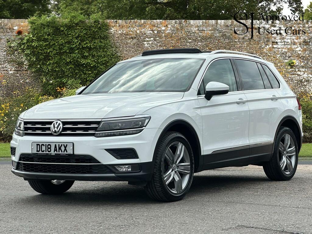 Volkswagen Tiguan Suv 2.0 Tdi Sel Dsg 4Motion Euro 6 Ss 2018 DC18AKX White #6