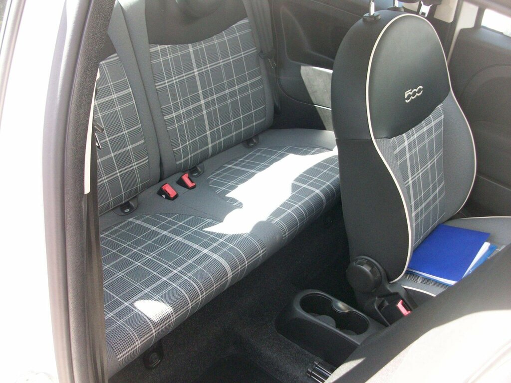 Fiat 500 1.2 Lounge Hatchback Euro 6 Ss Green #10