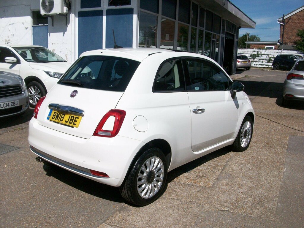 Fiat 500 1.2 Lounge Hatchback Euro 6 Ss Green #7