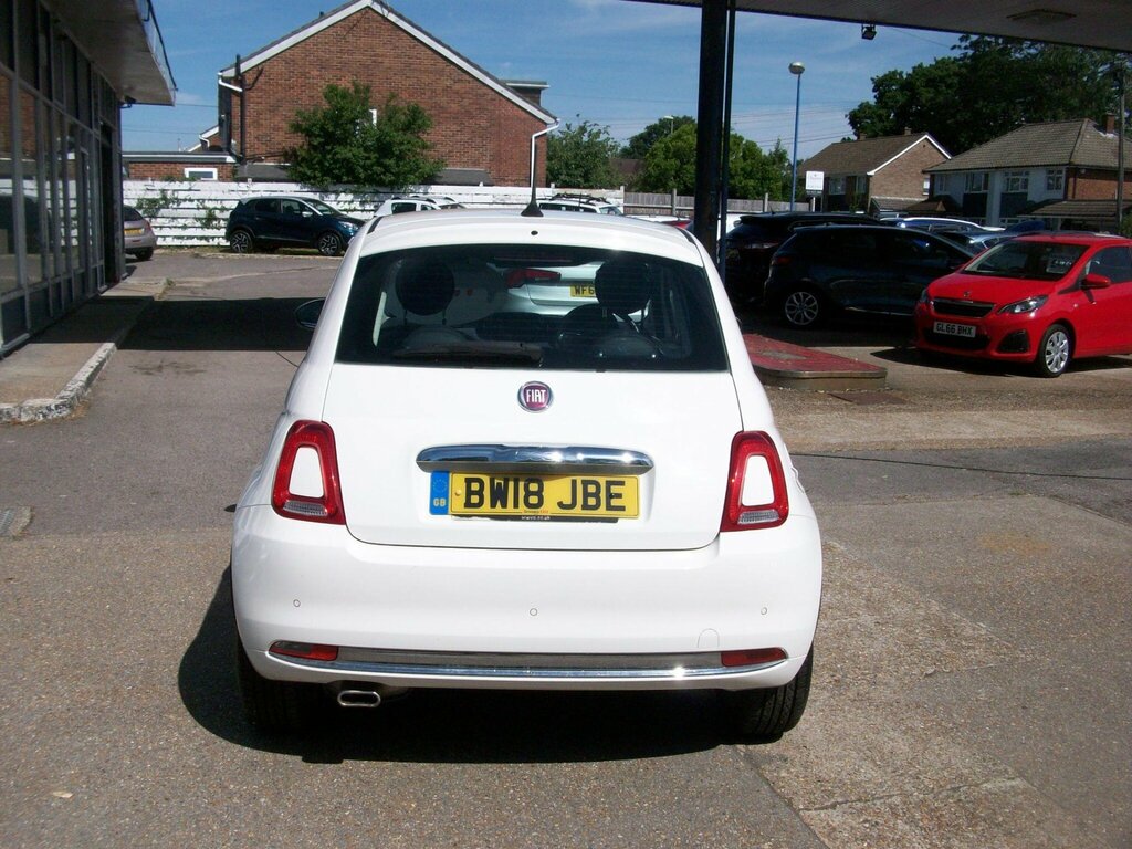 Fiat 500 1.2 Lounge Euro 6 Ss White #6