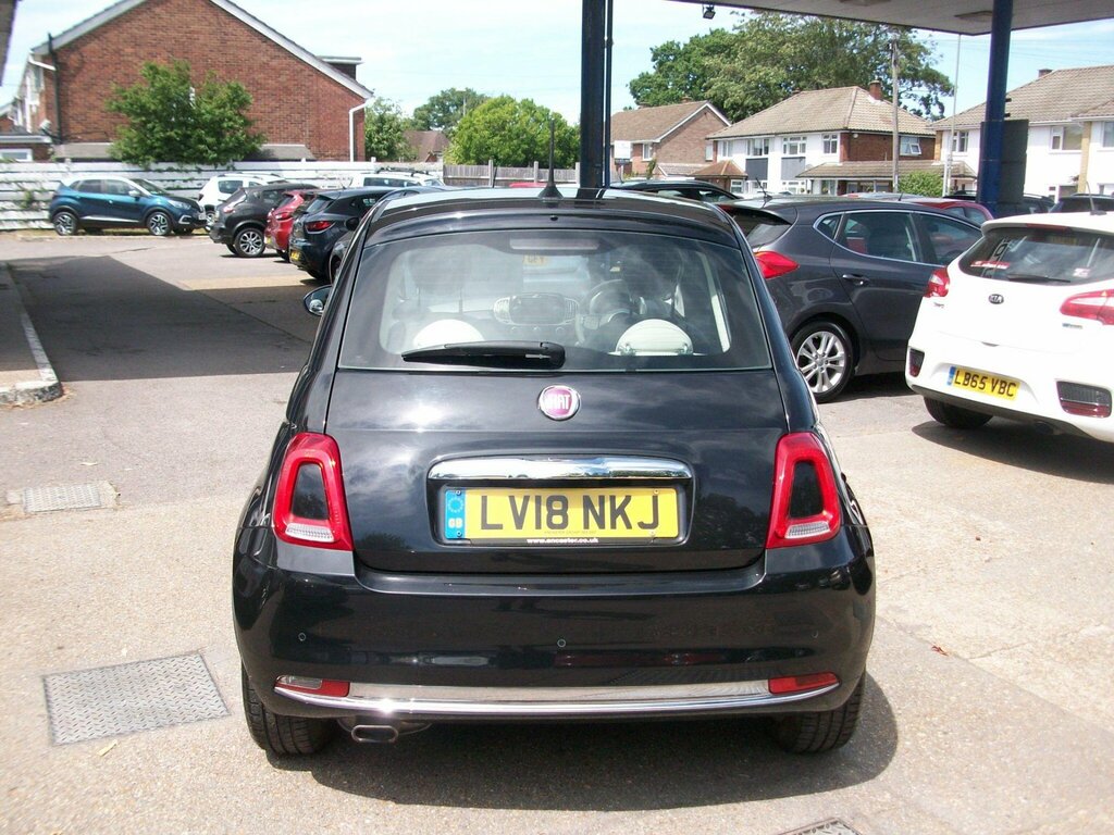 Fiat 500 1.2 Lounge Euro 6 Ss Black #6