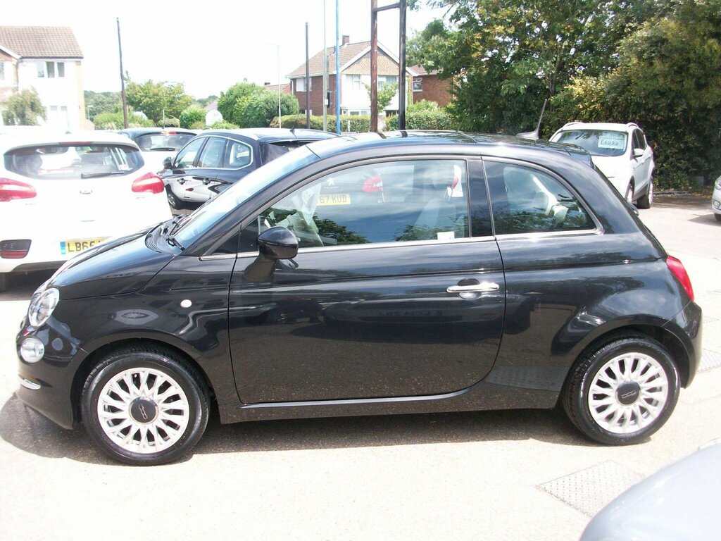 Fiat 500 1.2 Lounge Euro 6 Ss Black #4