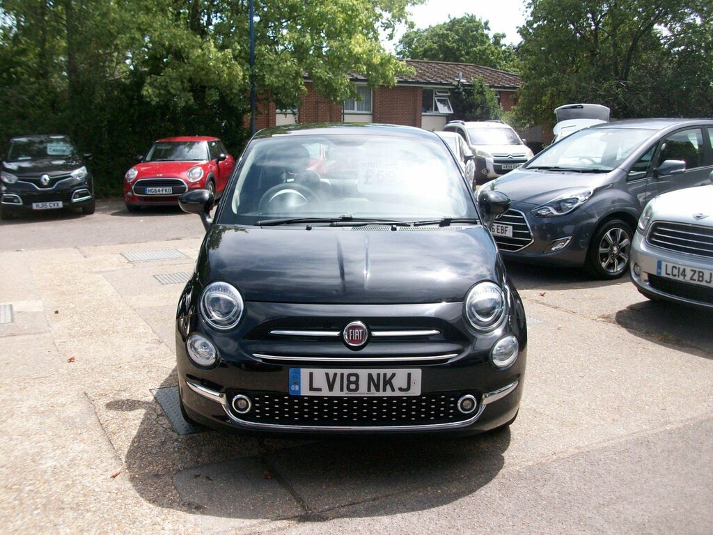 Fiat 500 1.2 Lounge Euro 6 Ss Black #2