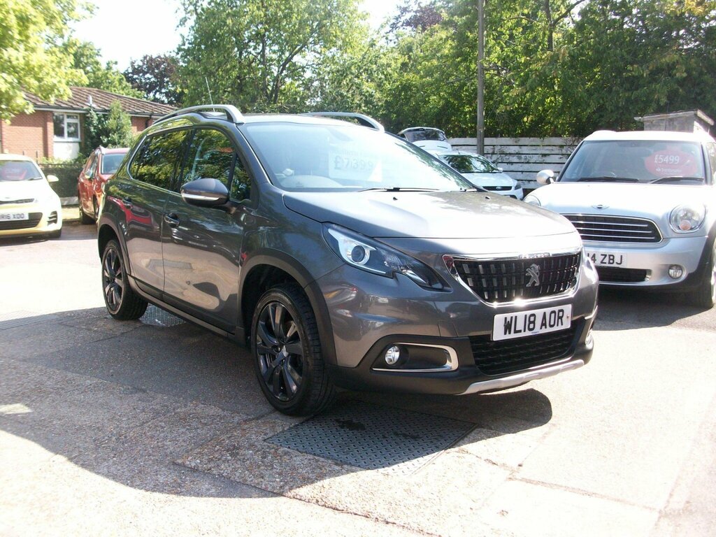 Peugeot 2008 1.2 Puretech Allure Euro 6 Ss Grey #2