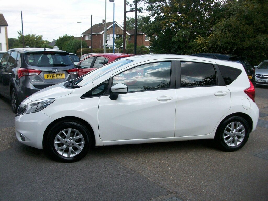 Nissan Note 1.2 Acenta Premium Euro 6 Ss White #4