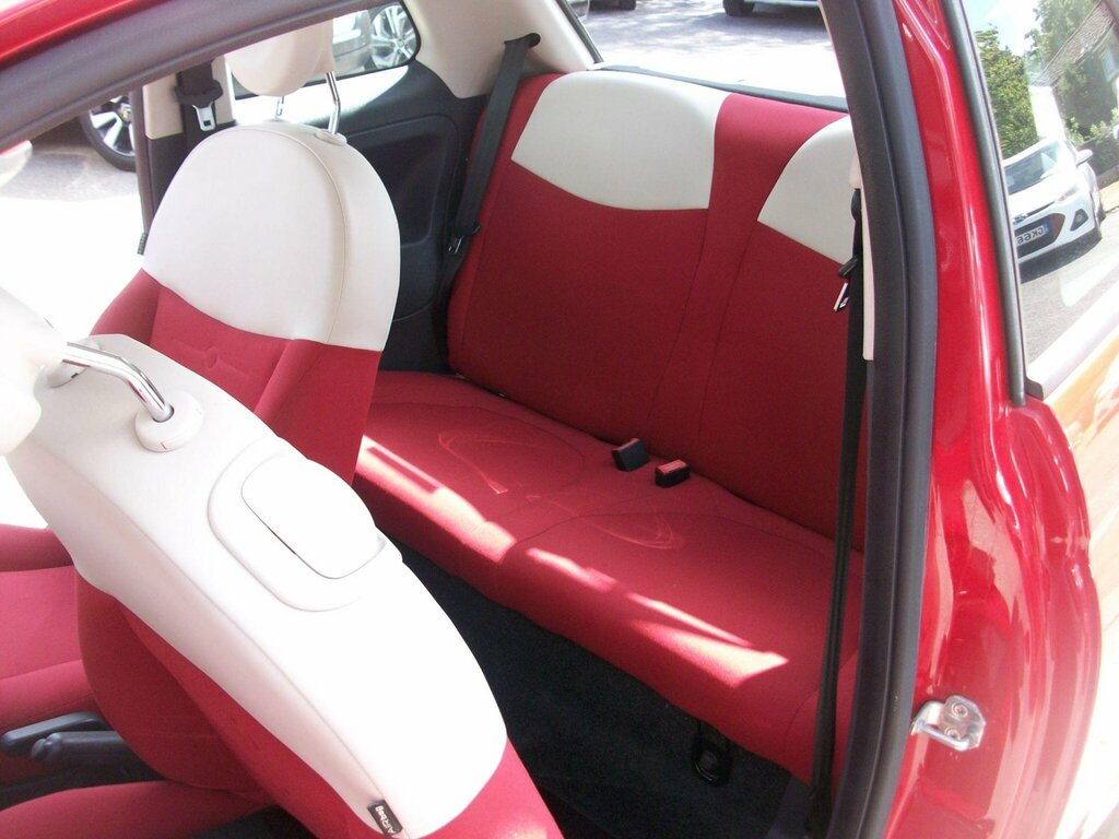 Fiat 500 1.2 Lounge Dualogic 69 Bhp White #11