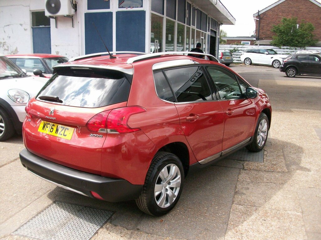 Peugeot 2008 1.6 Bluehdi Allure Euro 6 Ss Red #4