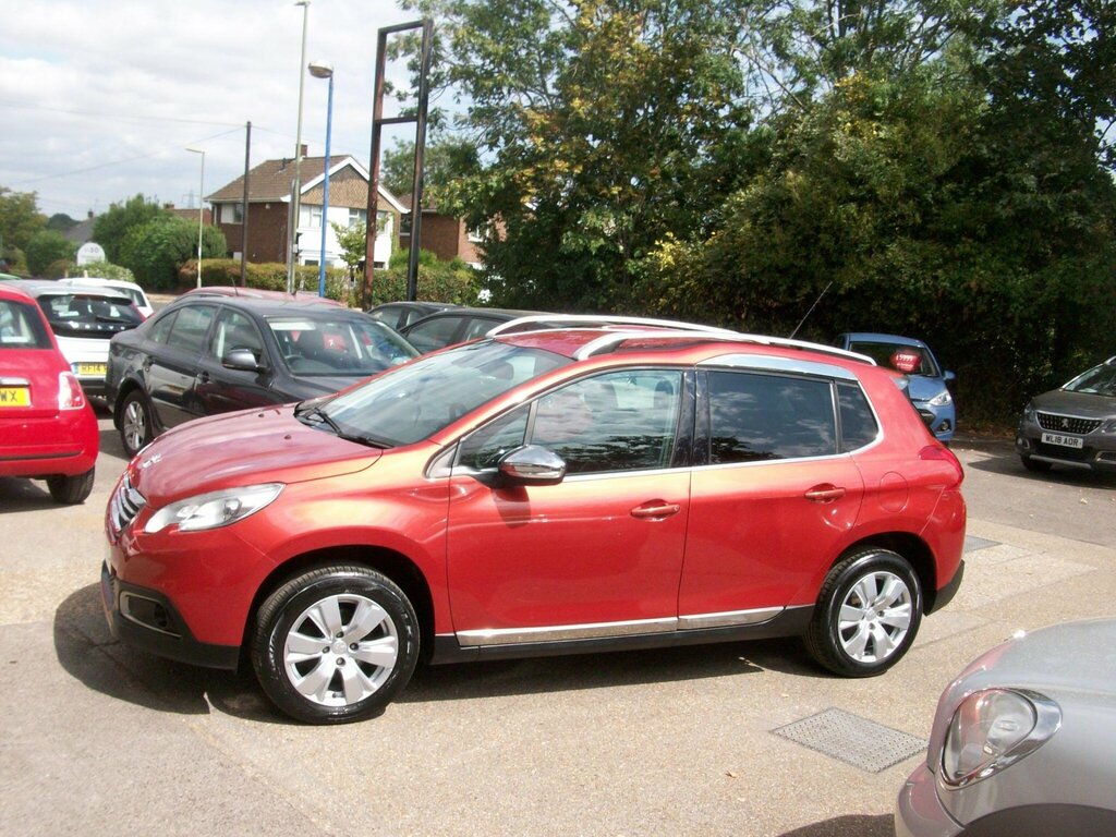Peugeot 2008 1.6 Bluehdi Allure Euro 6 Ss Red #2