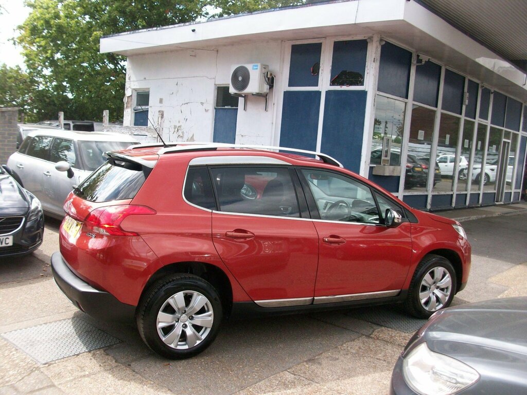 Peugeot 2008 1.6 Bluehdi Allure Euro 6 Ss Red #5