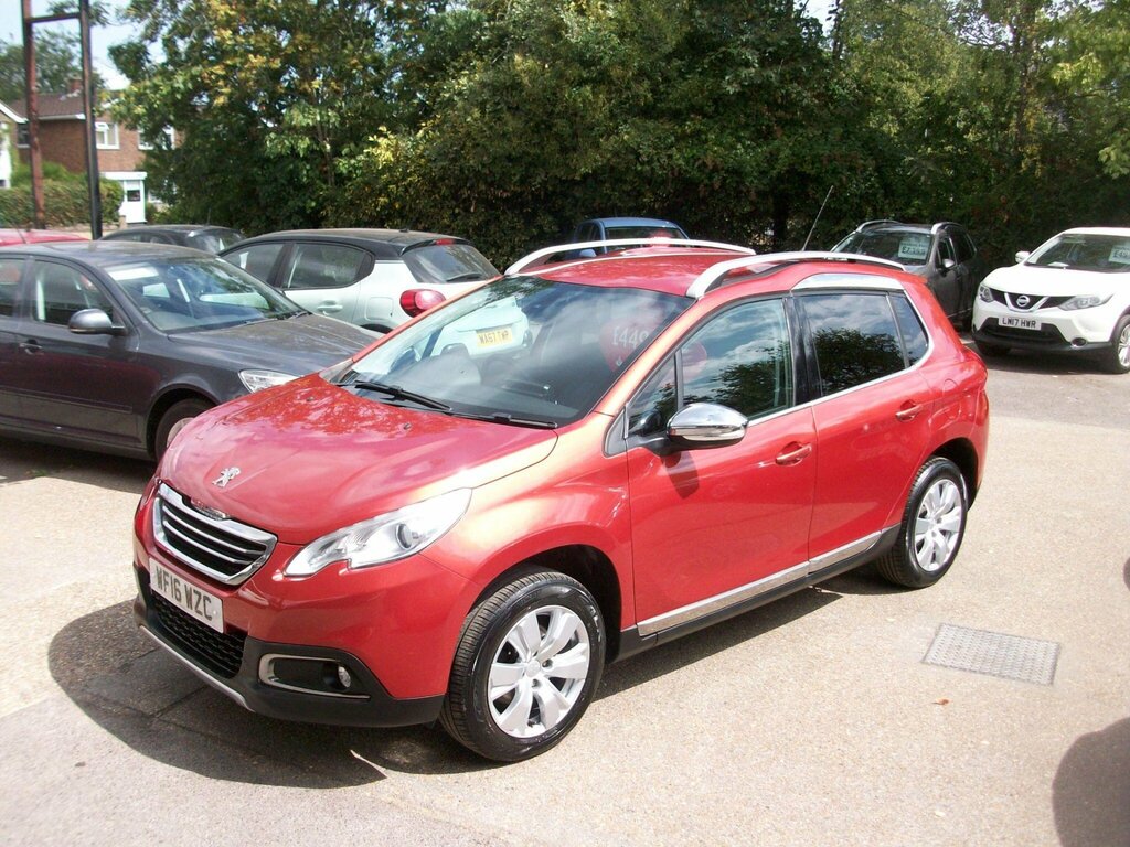 Peugeot 2008 1.6 Bluehdi Allure Euro 6 Ss Red