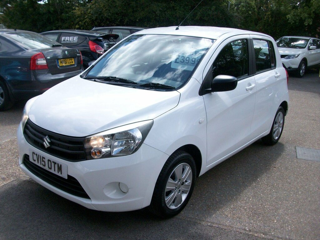 Suzuki Celerio 1.0 Sz4 Hatchback Euro 6 68 Ps White #3