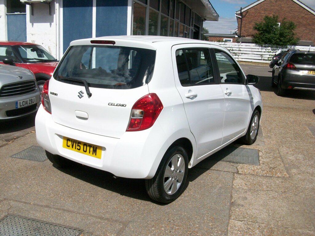 Suzuki Celerio 1.0 Sz4 Hatchback Euro 6 68 Ps White #7