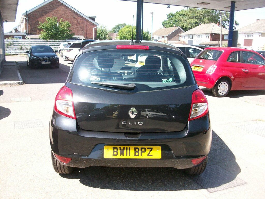 Renault Clio 1.2 I-music Euro 5 Black #6