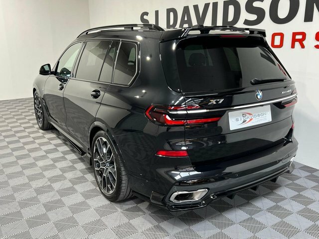 BMW X7 2025 3.0 40D Mht M Sport Suv Hybrid Aut Black #6