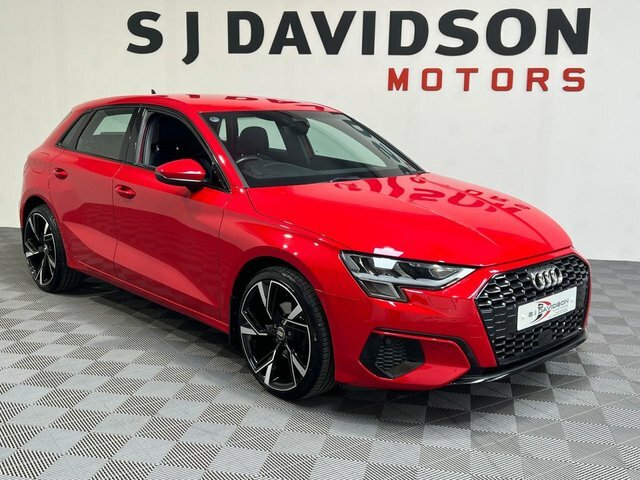 Audi A3 2022 1.0 Tfsi 30 Sport Sportback S Tron Red