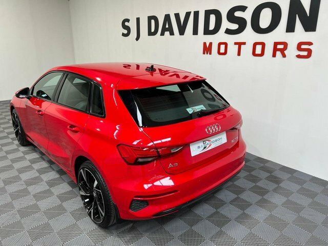 Audi A3 2022 1.0 Tfsi 30 Sport Sportback S Tron Red #2