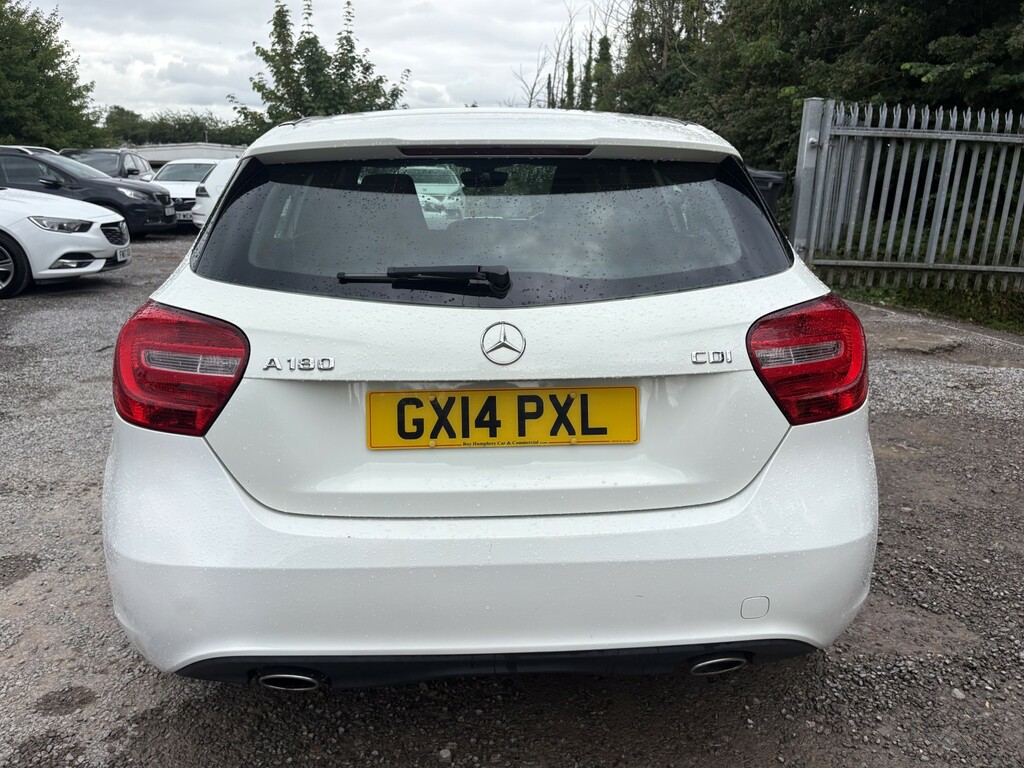 Mercedes-Benz A Class 1.5 A180 Cdi Sport White #5