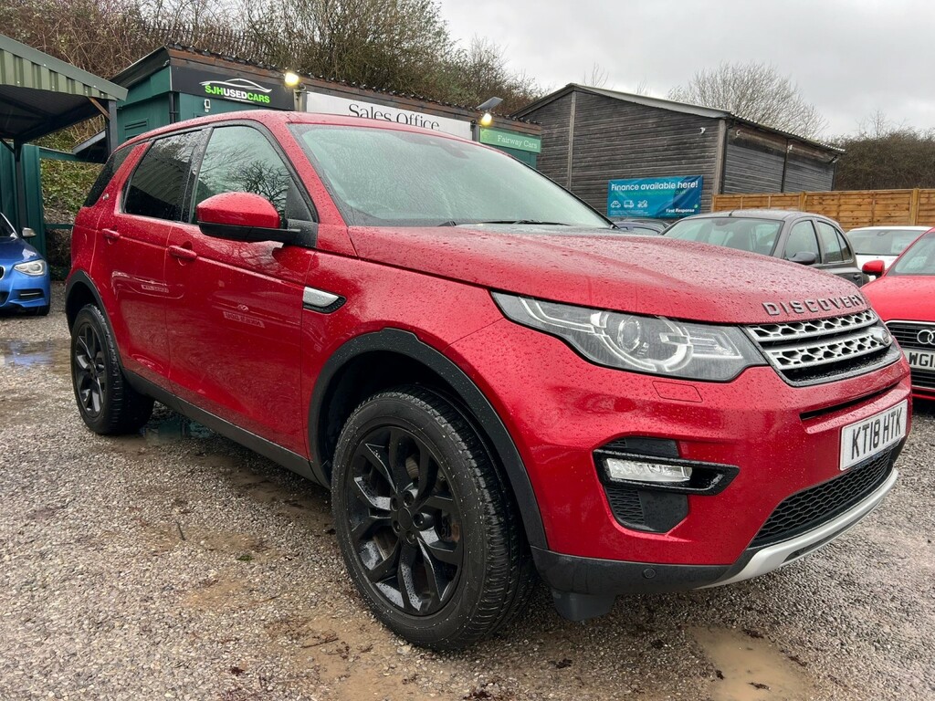 Land Rover Discovery Sport 2.0 Td4 Hse Red