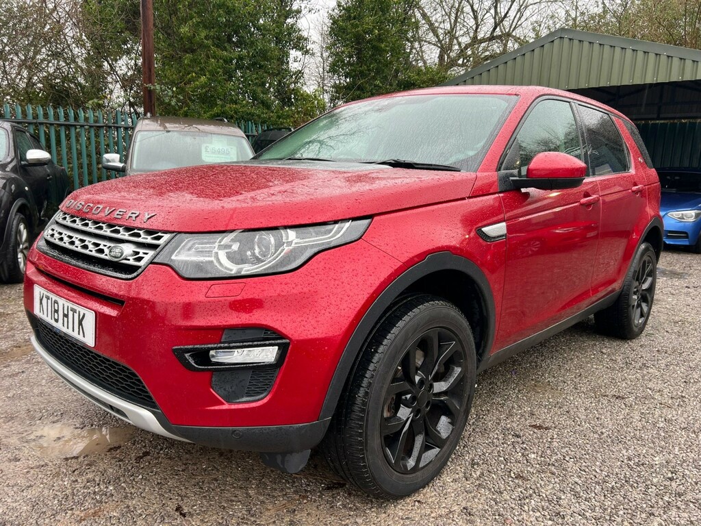 Land Rover Discovery Sport 2.0 Td4 Hse Red #3