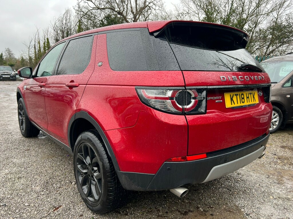 Land Rover Discovery Sport 2.0 Td4 Hse Red #4