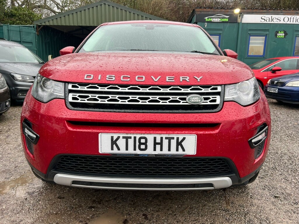 Land Rover Discovery Sport 2.0 Td4 Hse Red #2