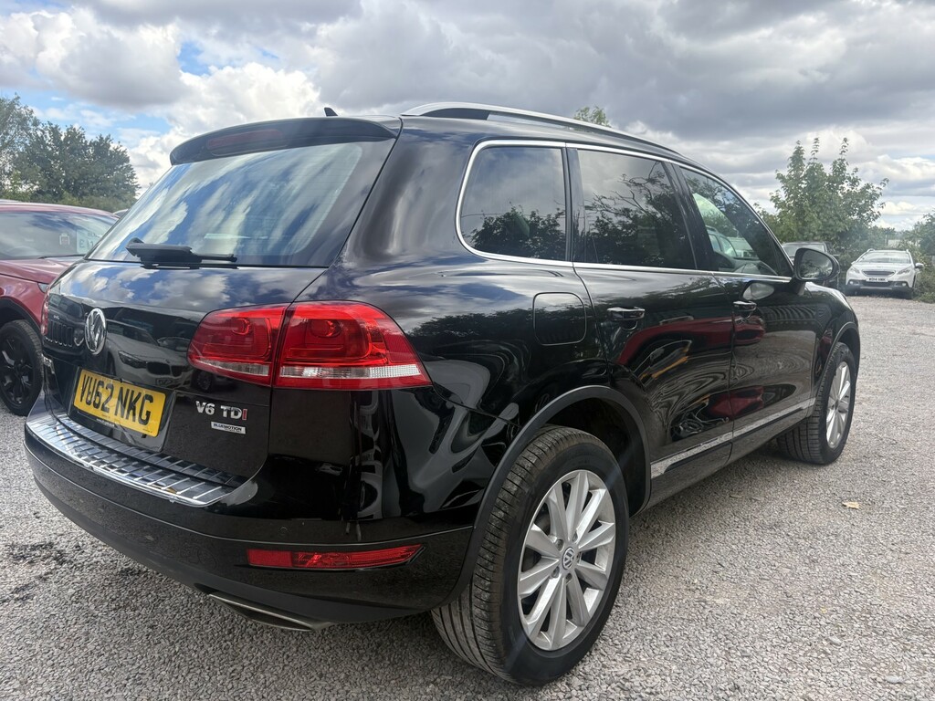 Volkswagen Touareg 2012 3.0 Tdi V6 Bluemotion Tech Altitude Sat Nav S Black #8
