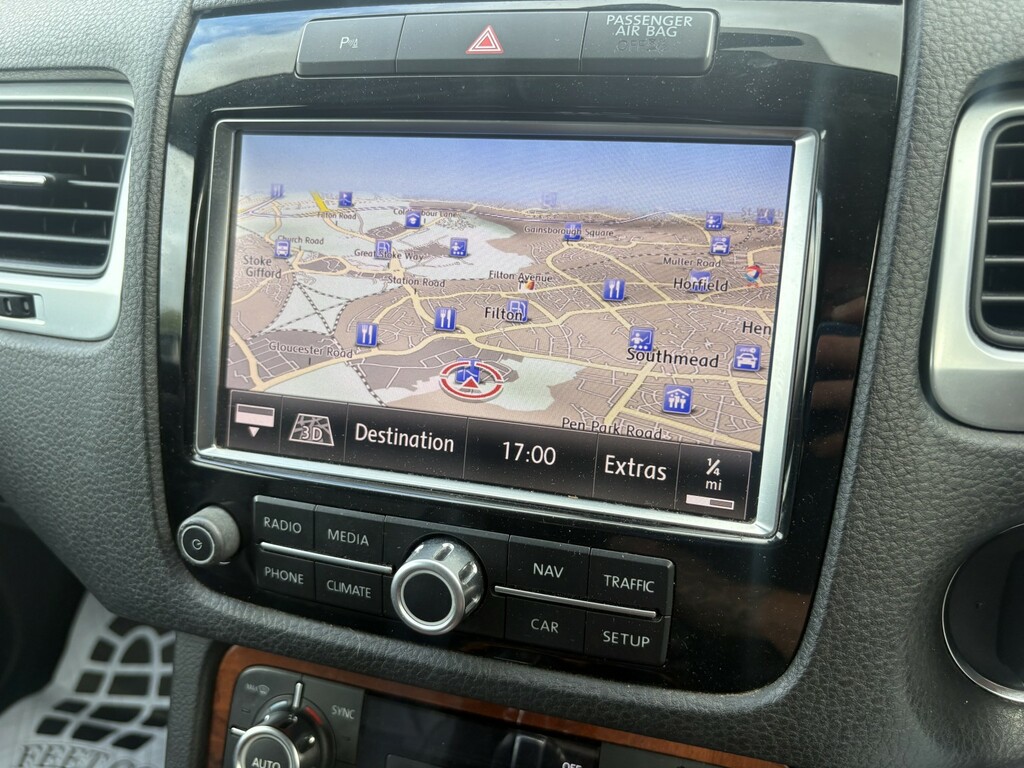 Volkswagen Touareg 2012 3.0 Tdi V6 Bluemotion Tech Altitude Sat Nav S Black #20