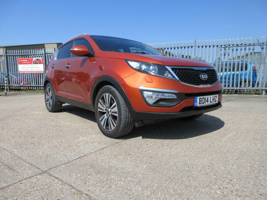 Kia Sportage 2.0 Crdi Kx-3 Awd Euro 5 Orange