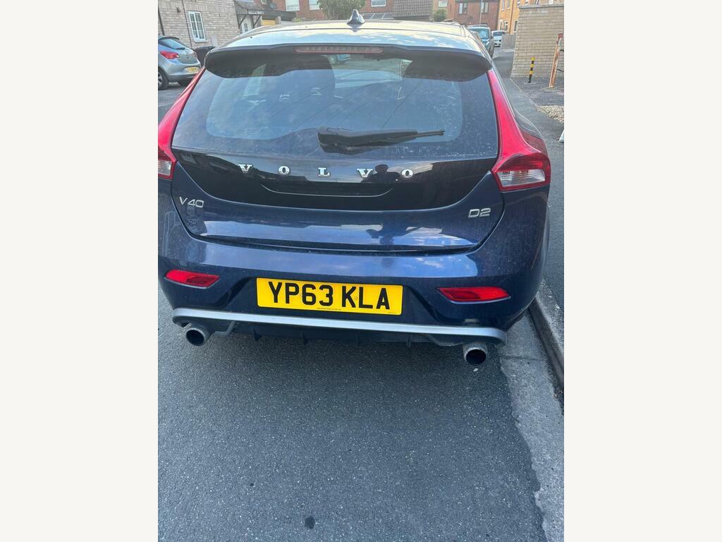 Volvo V40 1.6 D2 R-design Euro 5 S S Blue #2