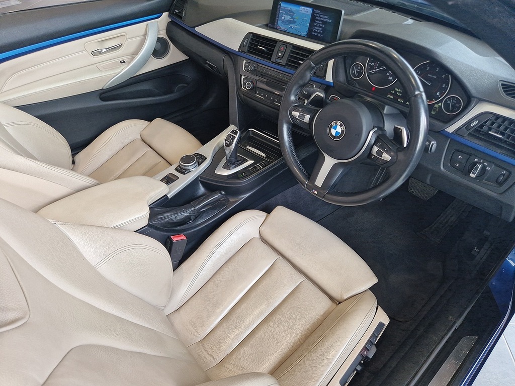 BMW 4 Series 420D M Sport VE15VWB Blue #2