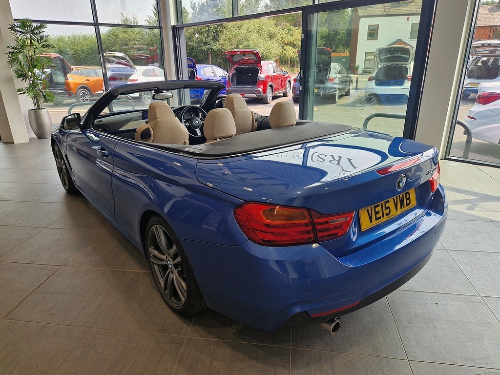 BMW 4 Series 420D M Sport VE15VWB Blue #5