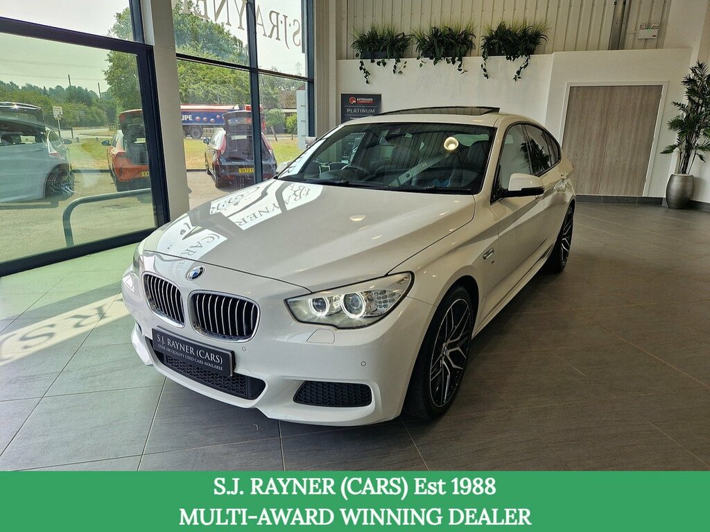 BMW 5 Series Gran Turismo 535D M Sport White