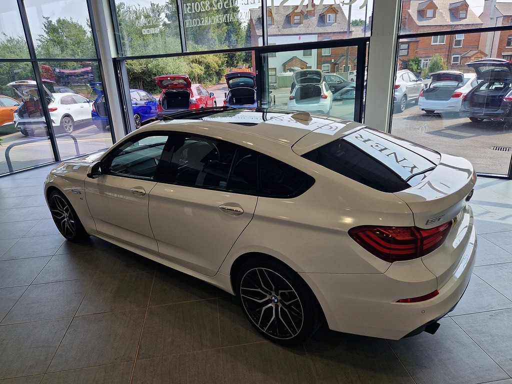 BMW 5 Series Gran Turismo 535D M Sport White #4