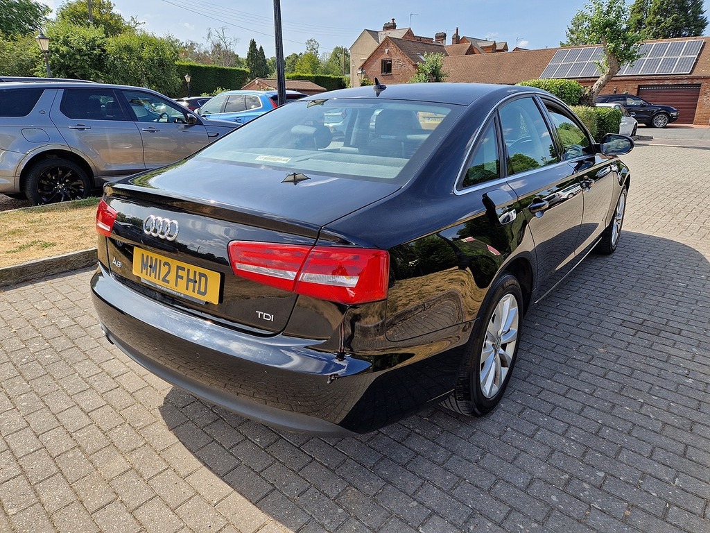 Audi A6 Saloon Tdi Se Black #6