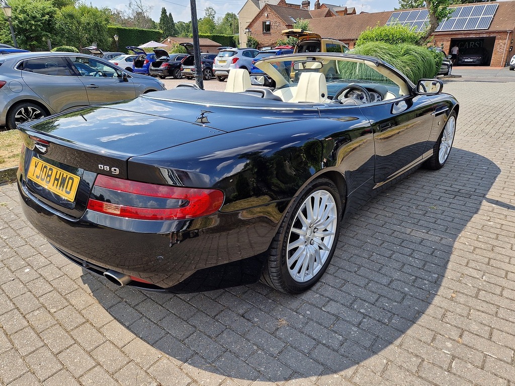 Aston Martin DB9 Volante Black #5